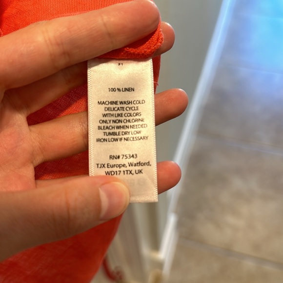 100% linen blouse - Picture 3 of 5